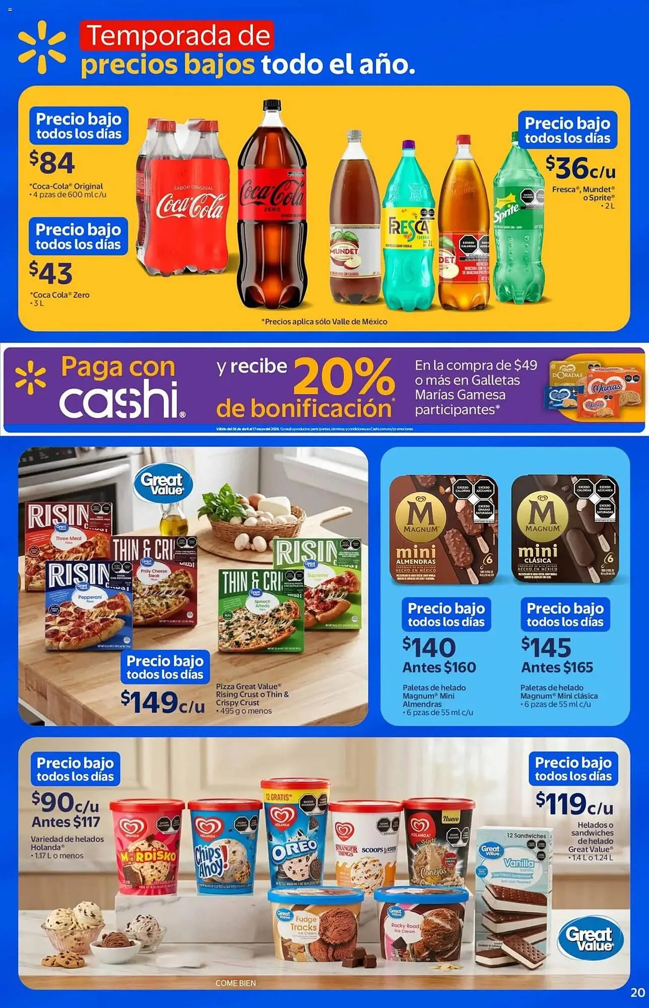 Catálogo de Folleto Walmart 29 de abril al 2 de junio 2026 - Pagina 20