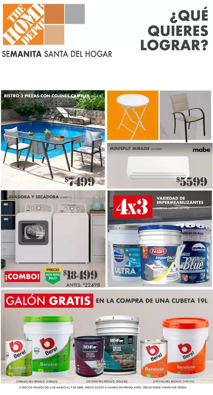 SeMANITA Santa del hogar - The Home Depot - 1