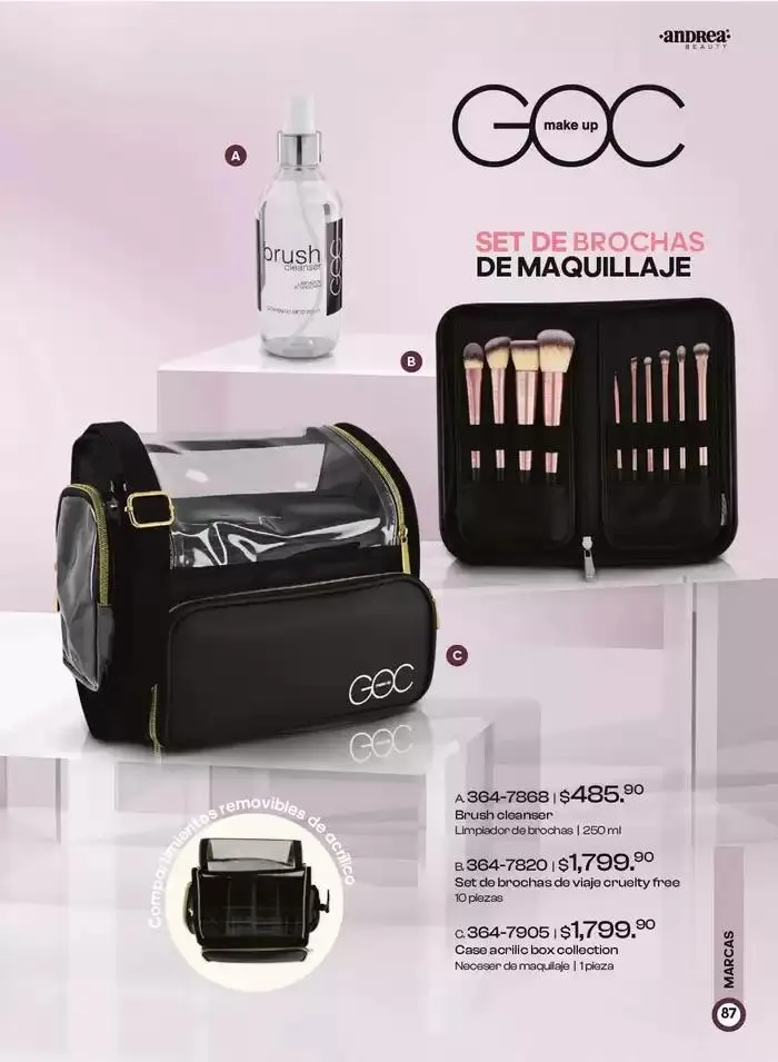 Catálogo de ANDREA | BELLEZA INTEGRAL DAMA 21 de marzo al 20 de abril 2025 - Pagina 87