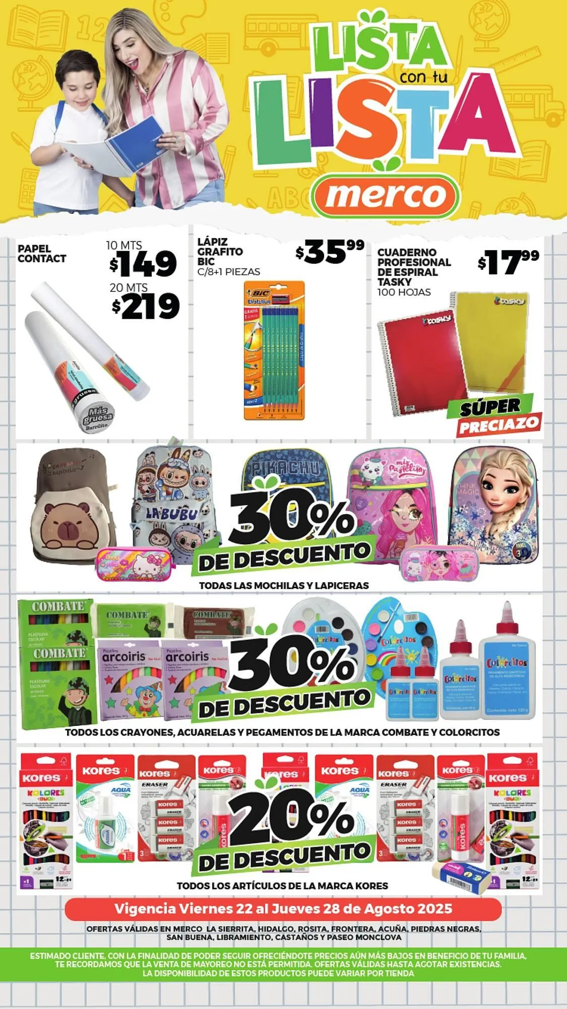 Catálogo de Catálogo Merco 22 de agosto al 4 de septiembre 2025 - Pagina 1