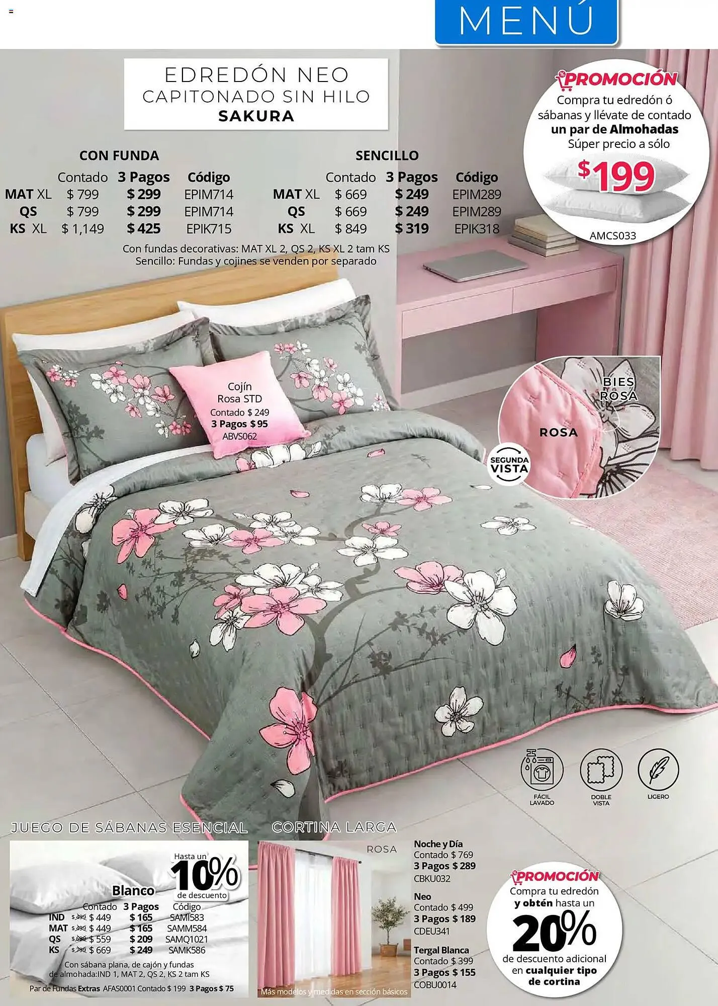 Catálogo de Catálogo Colchas Concord 1 de mayo al 1 de agosto 2026 - Pagina 74