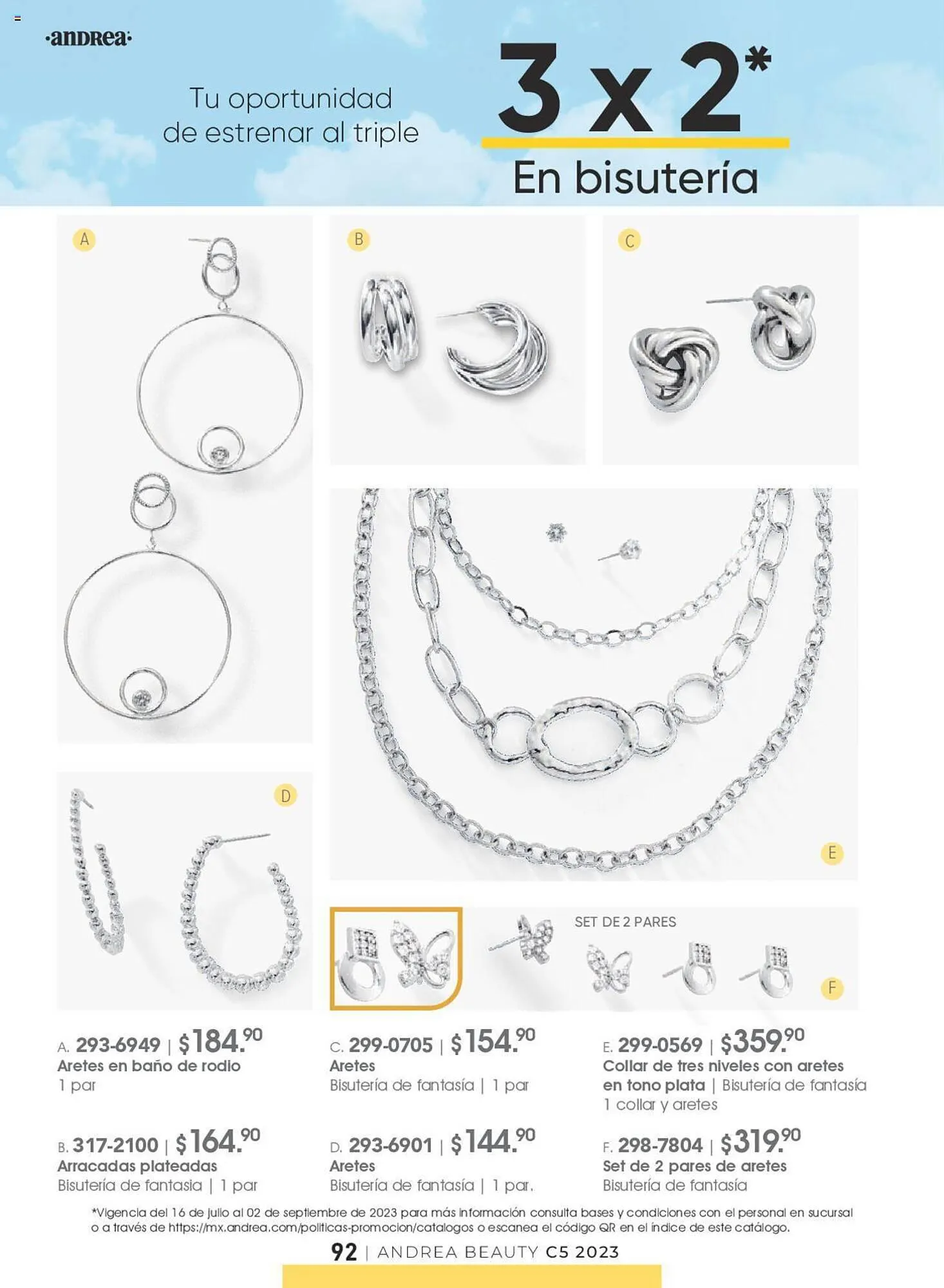 Catálogo de Catálogo Andrea 16 de julio al 2 de septiembre 2023 - Pagina 92