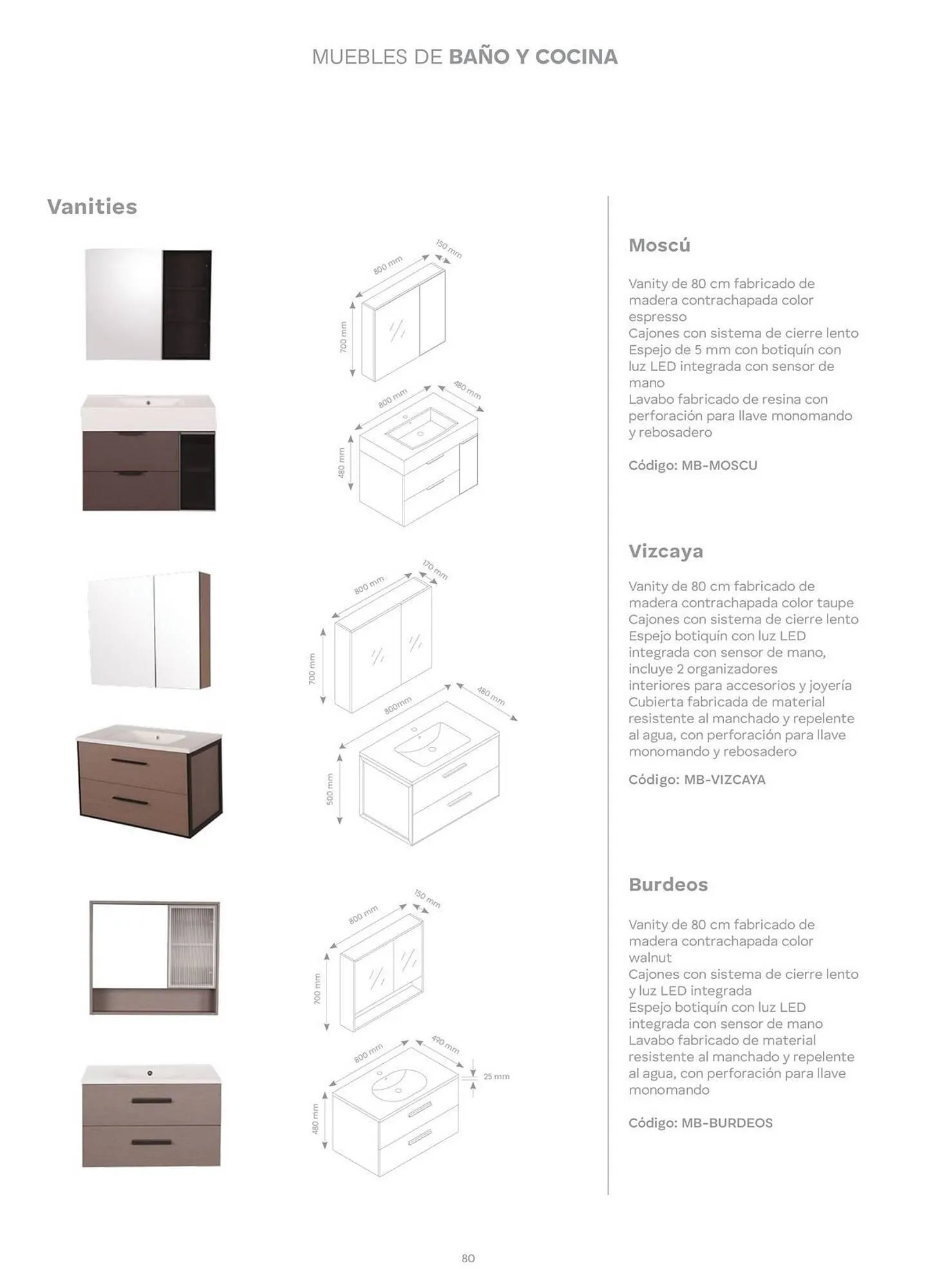 Catálogo de Catálogo Interceramic 3 de octubre al 3 de octubre 2026 - Pagina 80