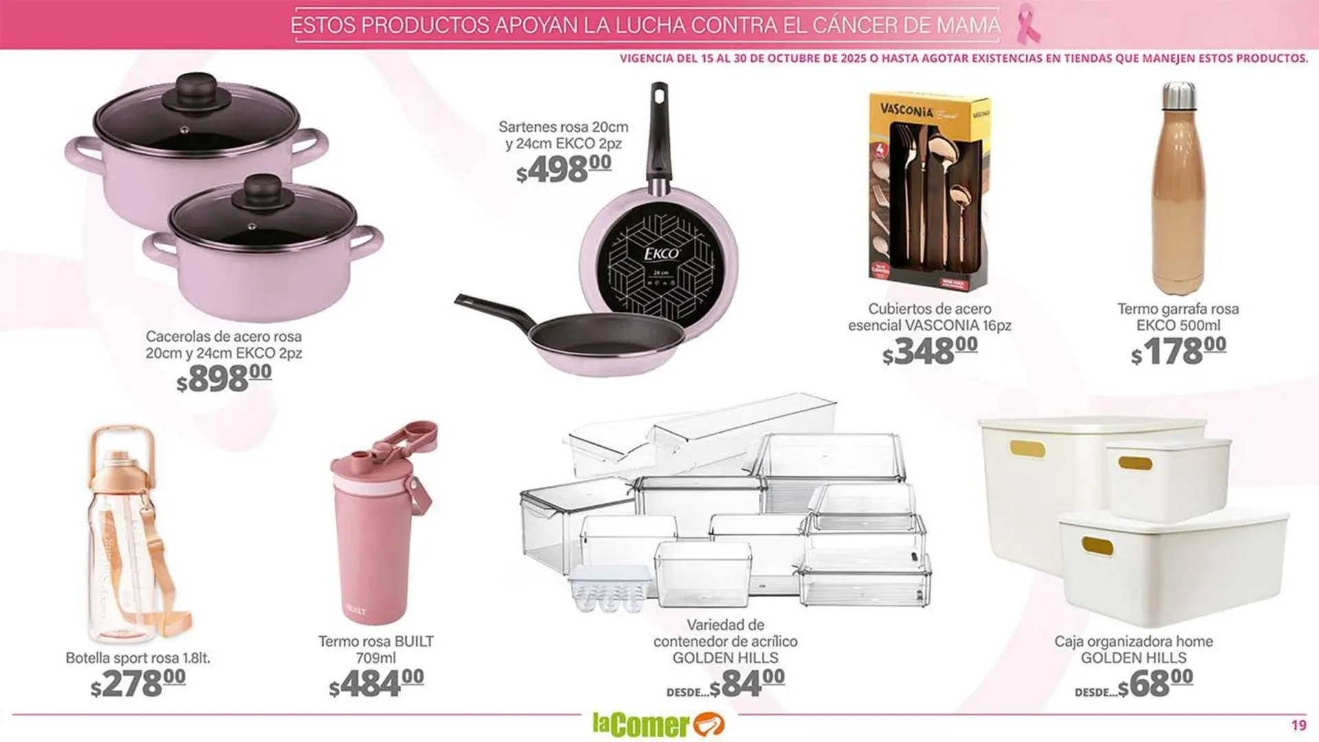 Catálogo de Folleto La Comer 15 de octubre al 30 de octubre 2025 - Pagina 19