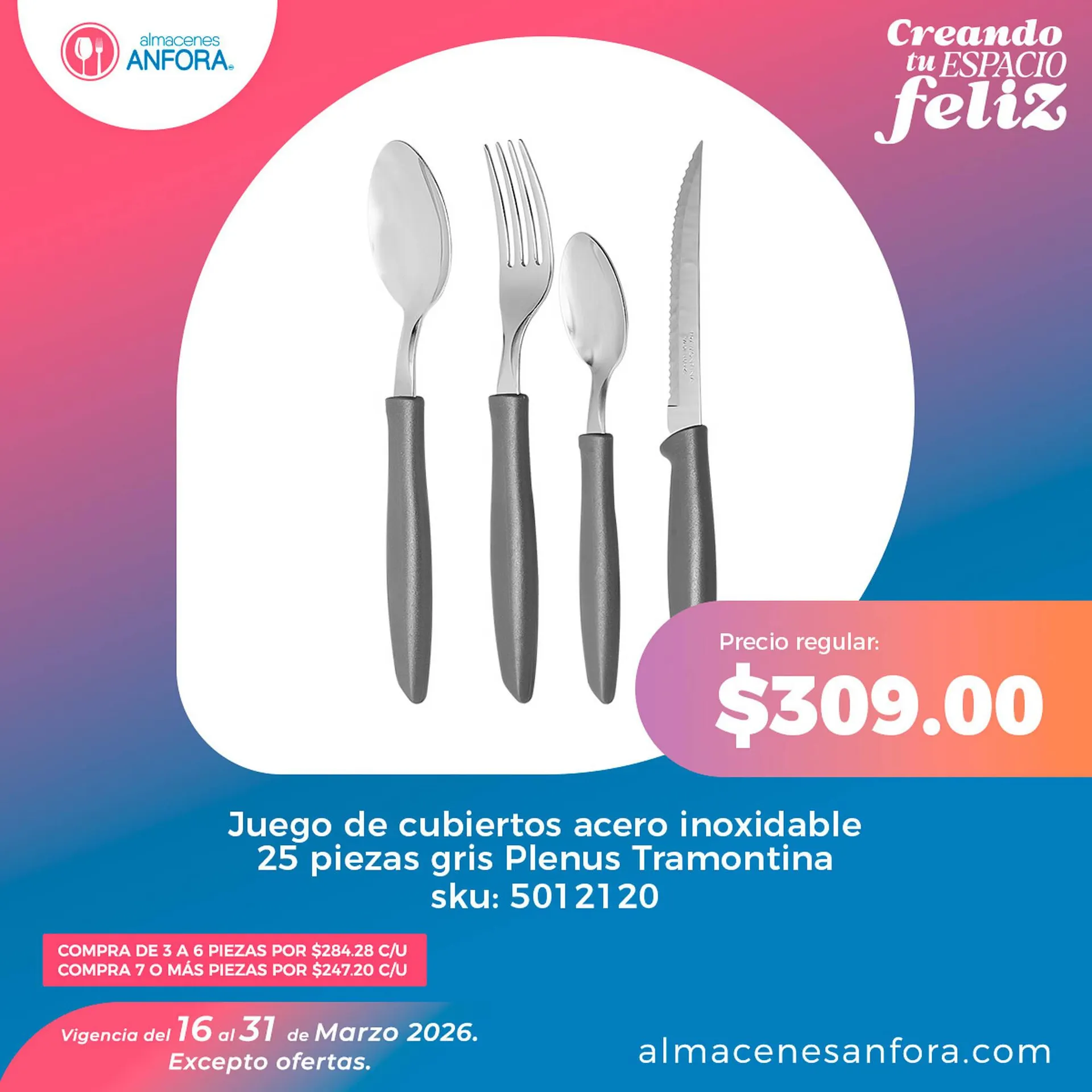 Catálogo de Catálogo Almacenes Anfora 16 de marzo al 31 de marzo 2026 - Pagina 4