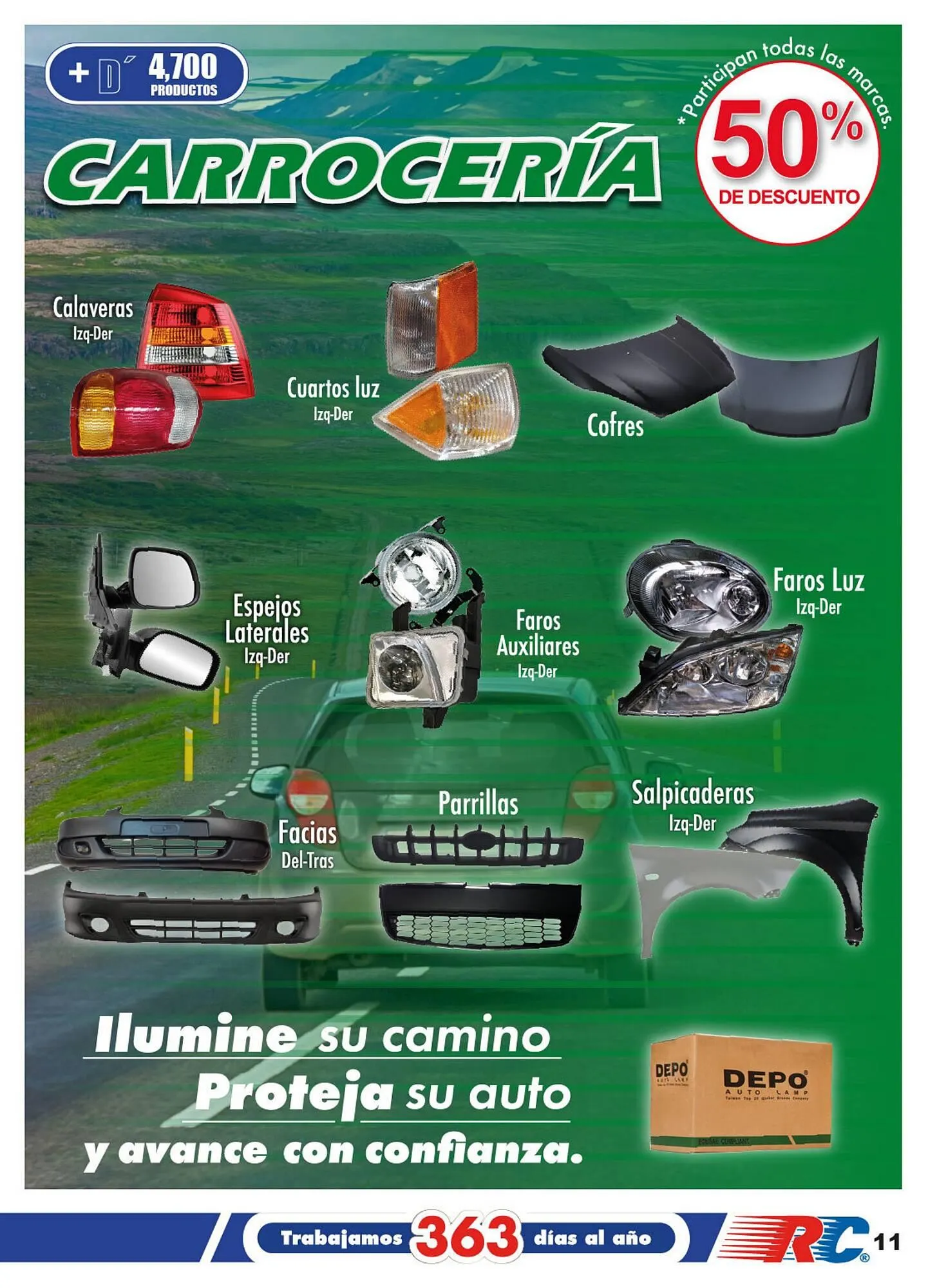 Catálogo de Catálogo Refaccionaria California 1 de julio al 31 de julio 2025 - Pagina 11