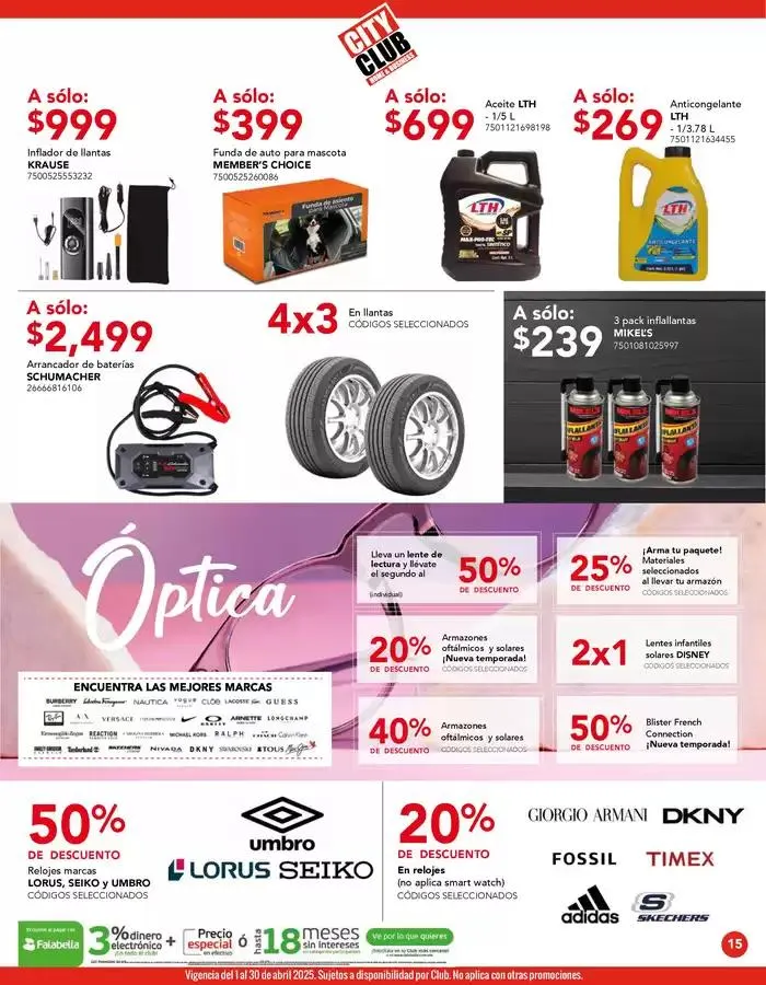 Catálogo de Folleto 1 de abril al 30 de abril 2025 - Pagina 15