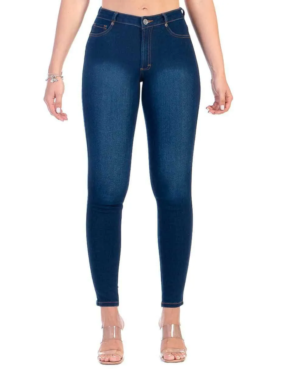 Jeans skinny Opp´s Jeans corte cintura alta para mujer