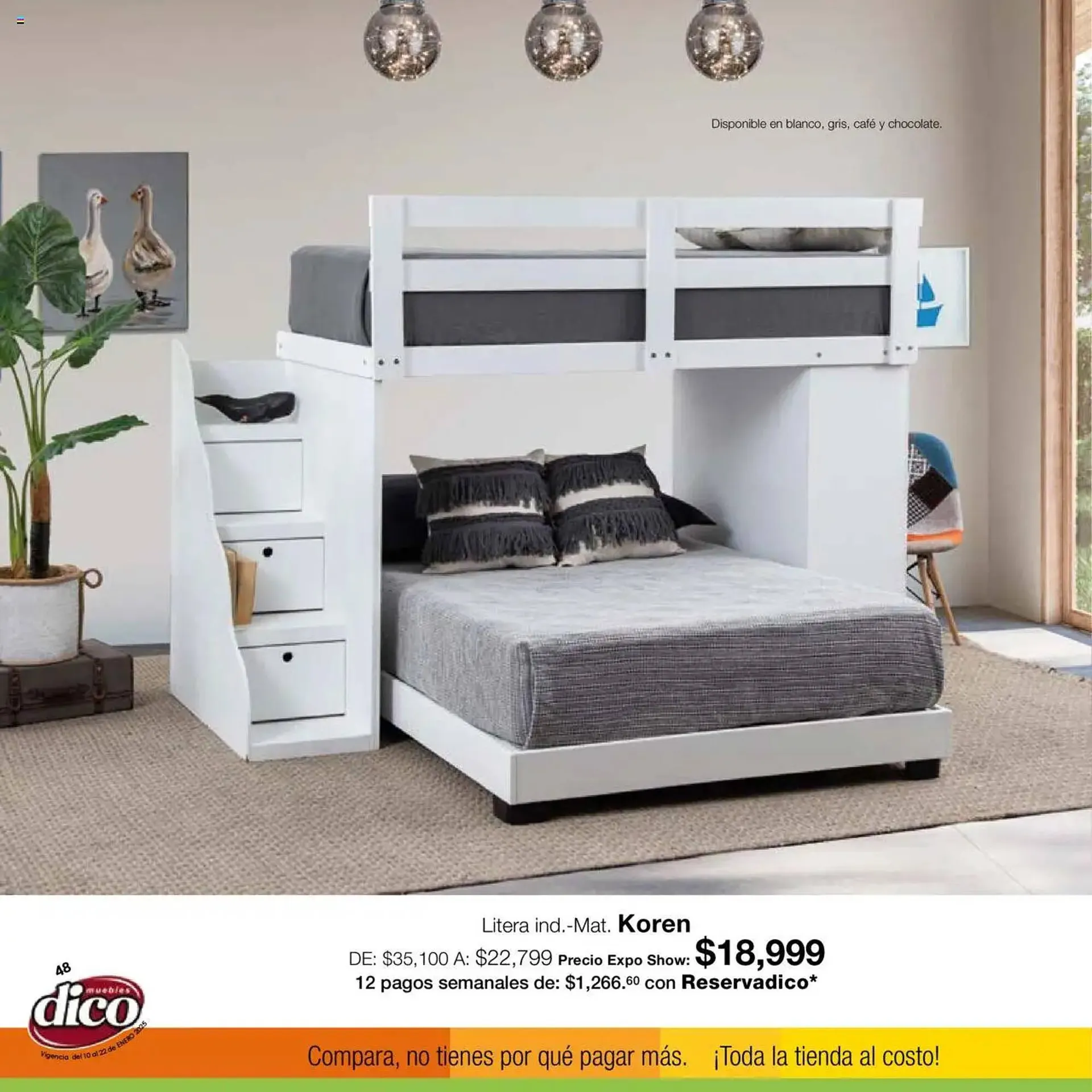 Catálogo de Catálogo Muebles Dico 10 de enero al 22 de enero 2025 - Pagina 48