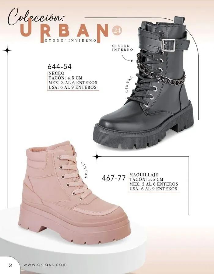 Catálogo de Cklass Botas y Botines 30 de agosto al 31 de enero 2025 - Pagina 46