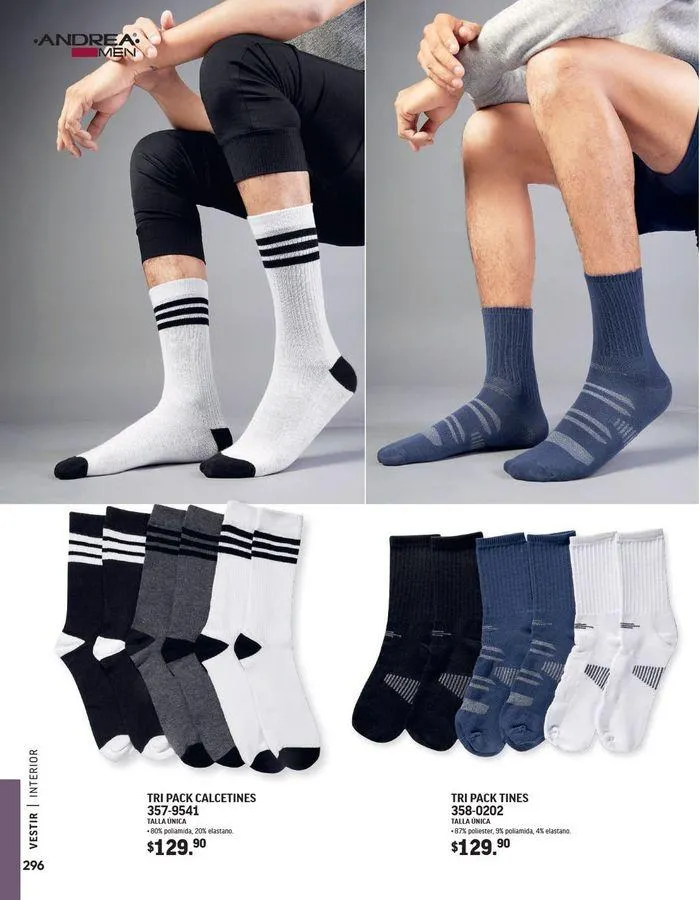 Catálogo de ANDREA - VESTIR CABALLERO 26 de agosto al 25 de enero 2025 - Pagina 116