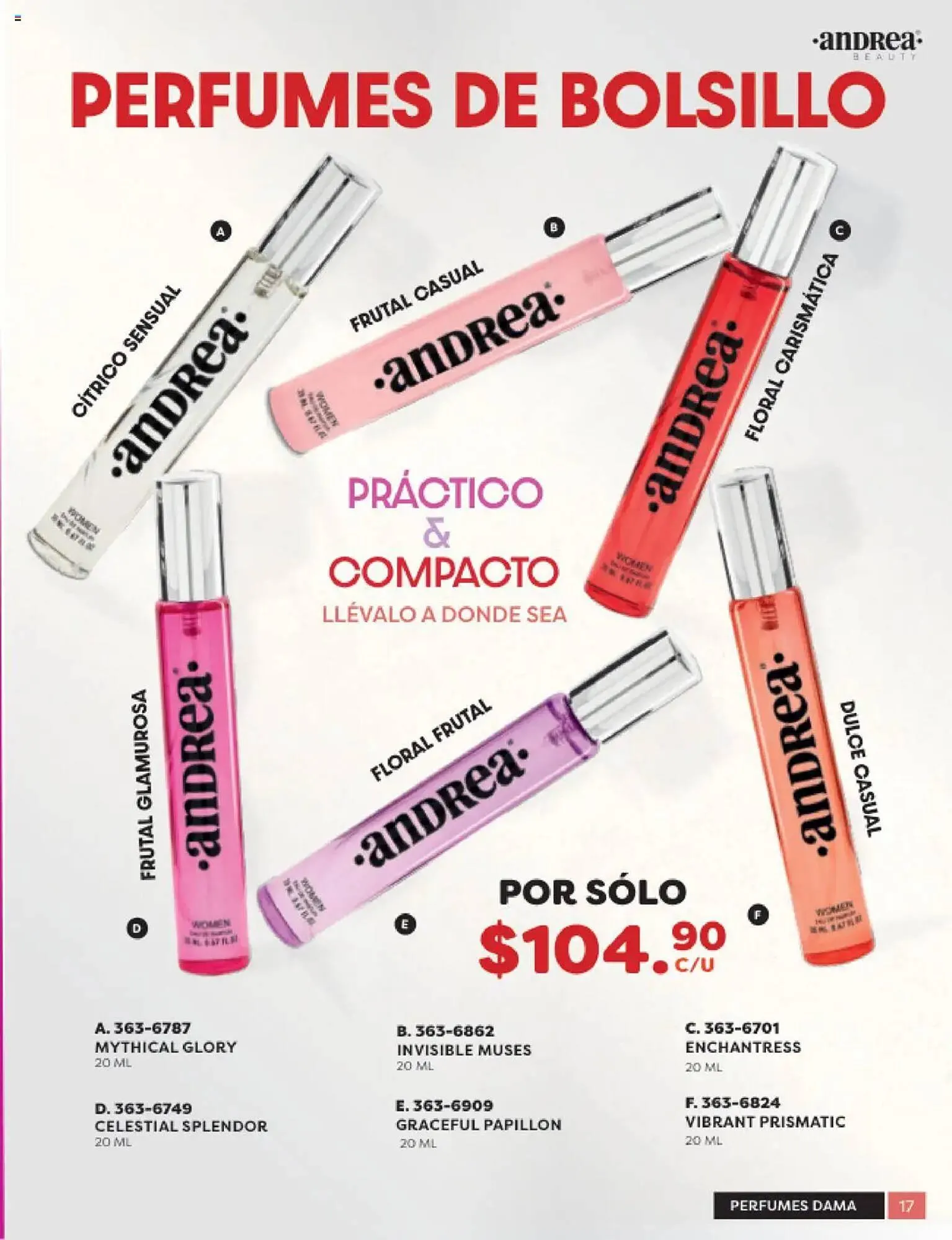 Catálogo de Catálogo Andrea 3 de octubre al 19 de octubre 2025 - Pagina 17