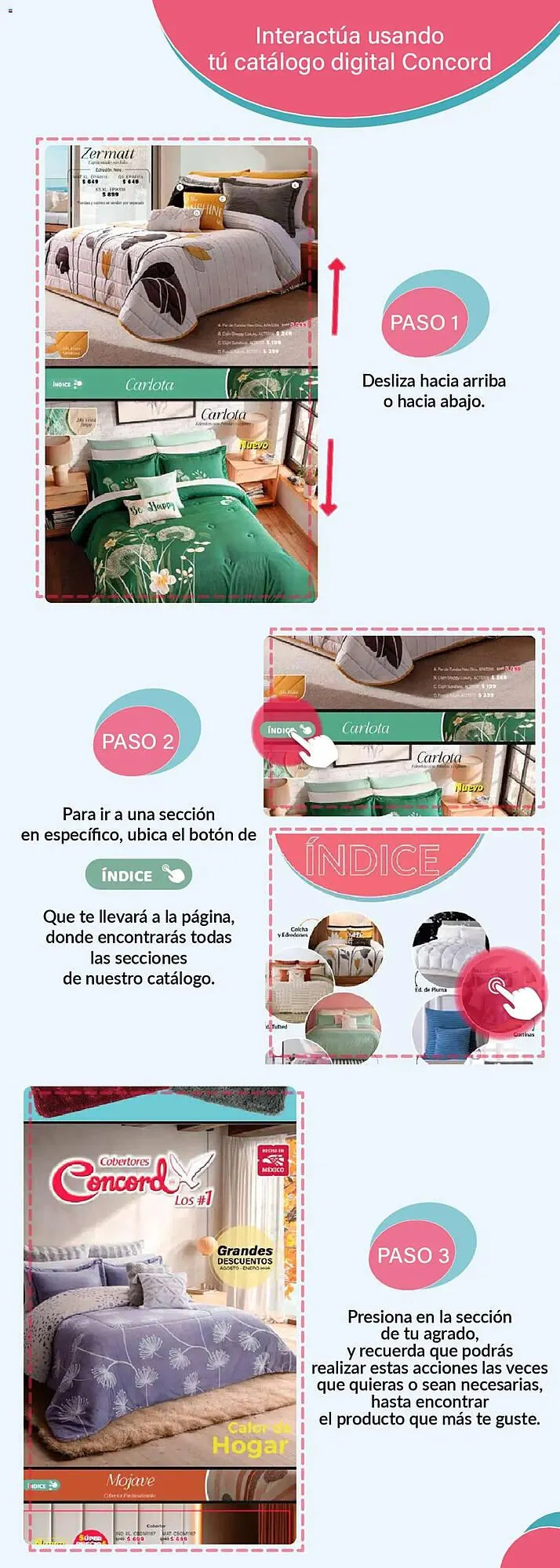 Catálogo de Catálogo Colchas Concord 1 de agosto al 1 de noviembre 2025 - Pagina 2