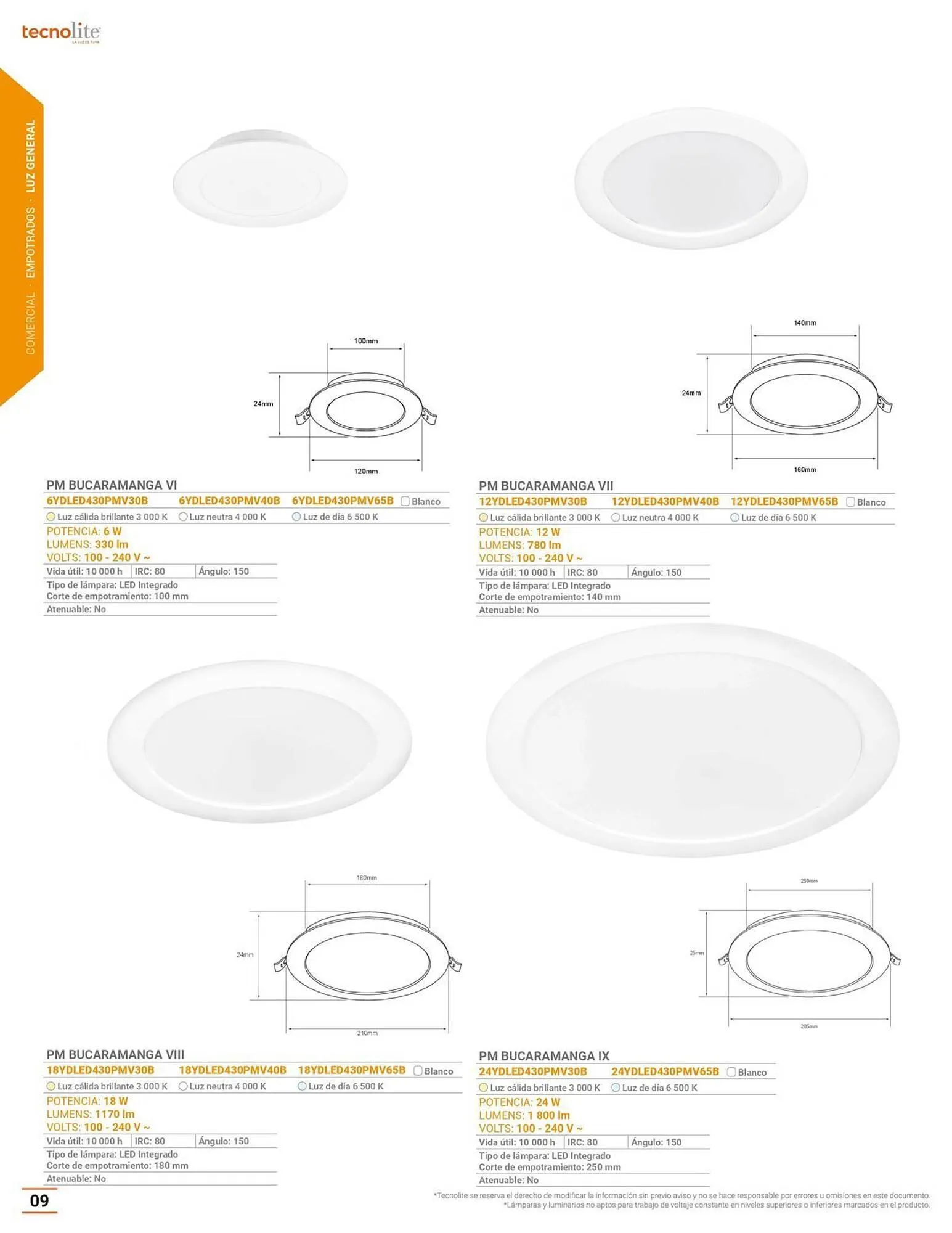 Catálogo de Catálogo Tecnolite 18 de julio al 31 de diciembre 2025 - Pagina 10