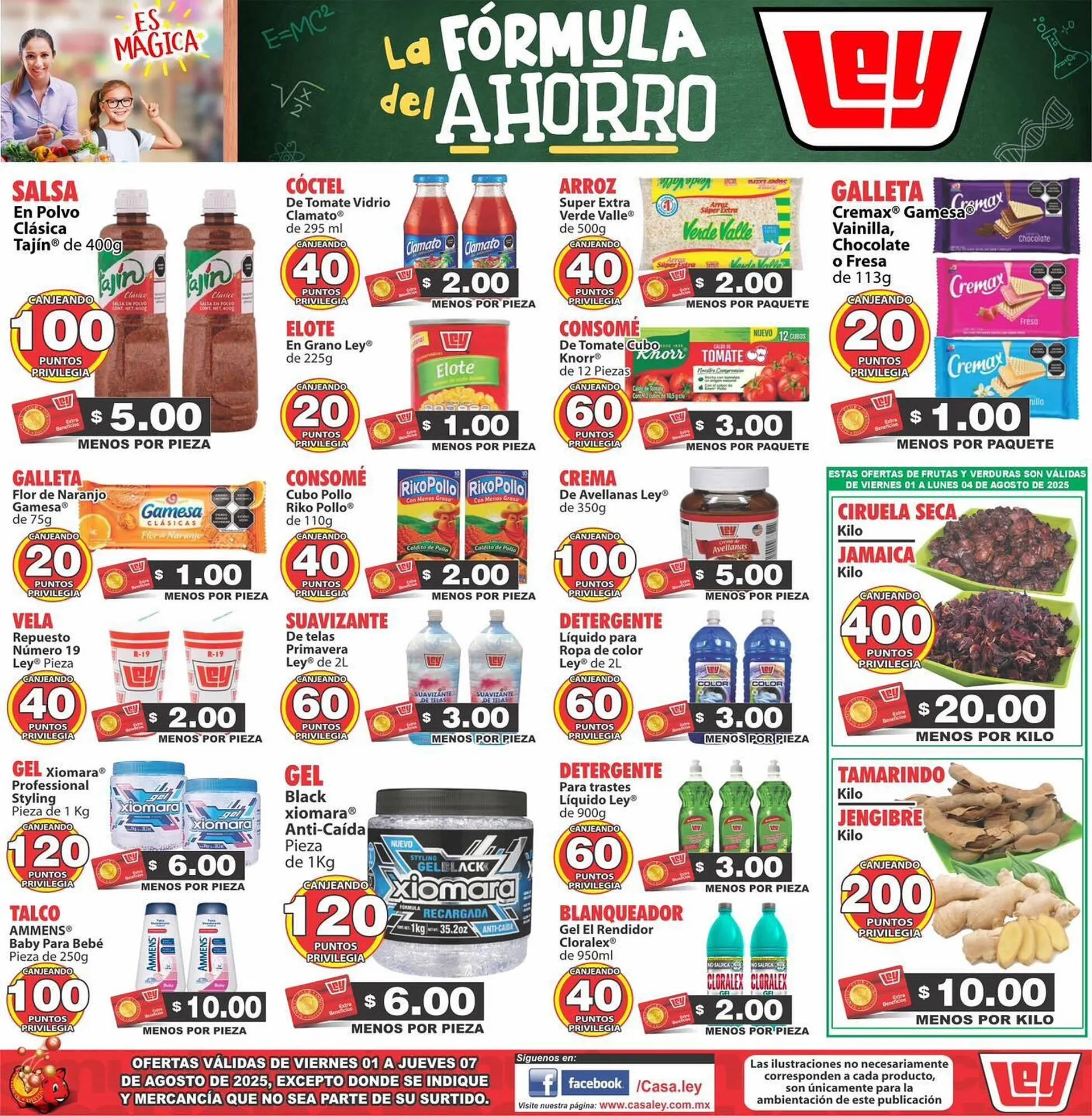 Catálogo de Catálogo Casa Ley 1 de agosto al 7 de agosto 2025 - Pagina 3