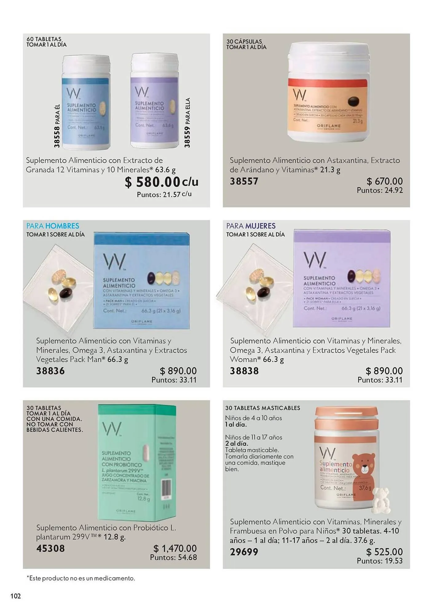 Catálogo de Catálogo Oriflame 6 de octubre al 31 de octubre 2025 - Pagina 102