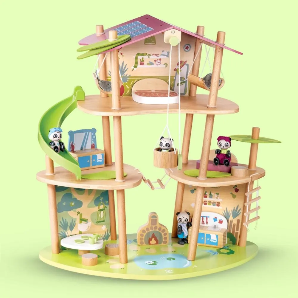 CASA DE BAMBÚ DE LOS OSOS PANDA