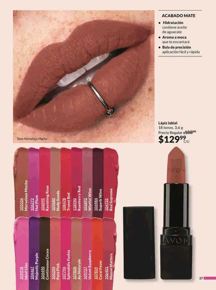 Catálogo de Avon COSMÉTICOS C10 15 de mayo al 19 de junio 2024 - Pagina 37