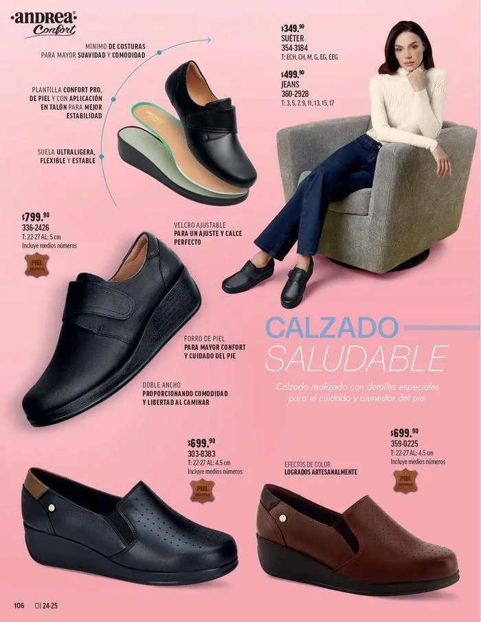 Catálogo de ANDREA - CALZADO DAMA 26 de agosto al 25 de enero 2025 - Pagina 7