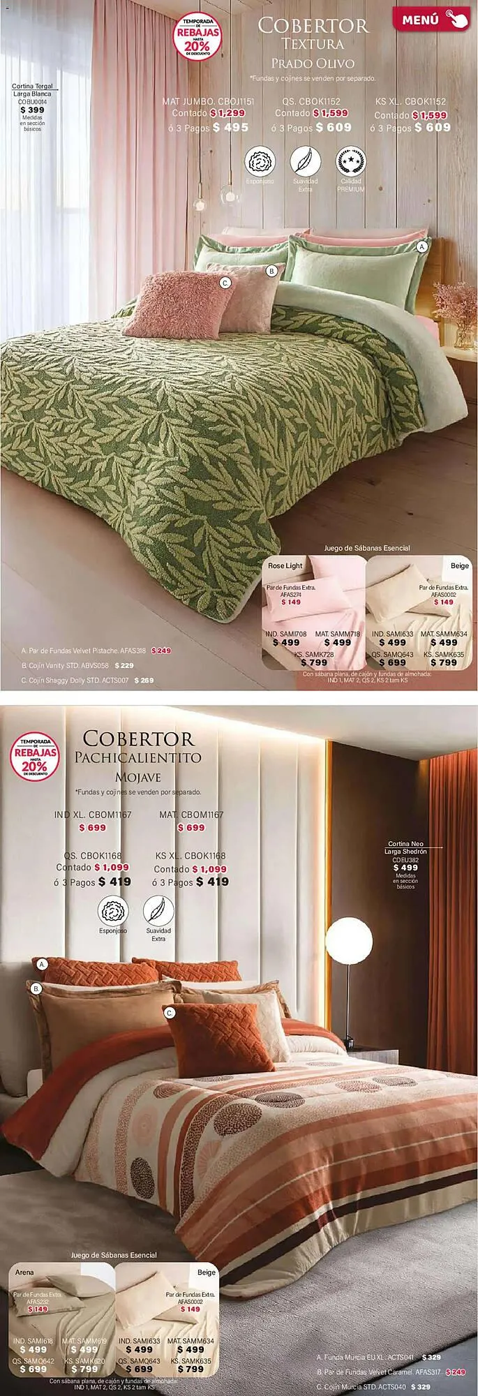 Catálogo de Catálogo Colchas Concord 1 de febrero al 2 de mayo 2026 - Pagina 162