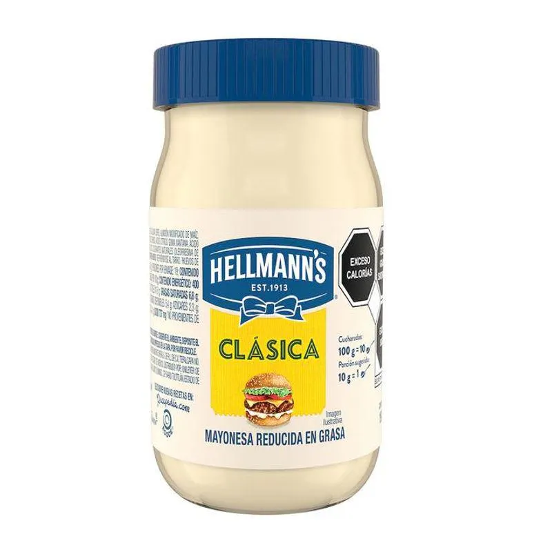 Hellmanns Mayonesa Real 190 g