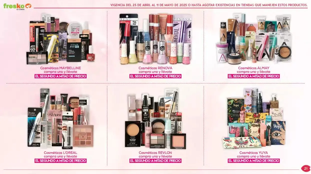Catálogo de QUE SEA FRESKO HACE LA DIFERENCIA 25 de abril al 11 de mayo 2025 - Pagina 21