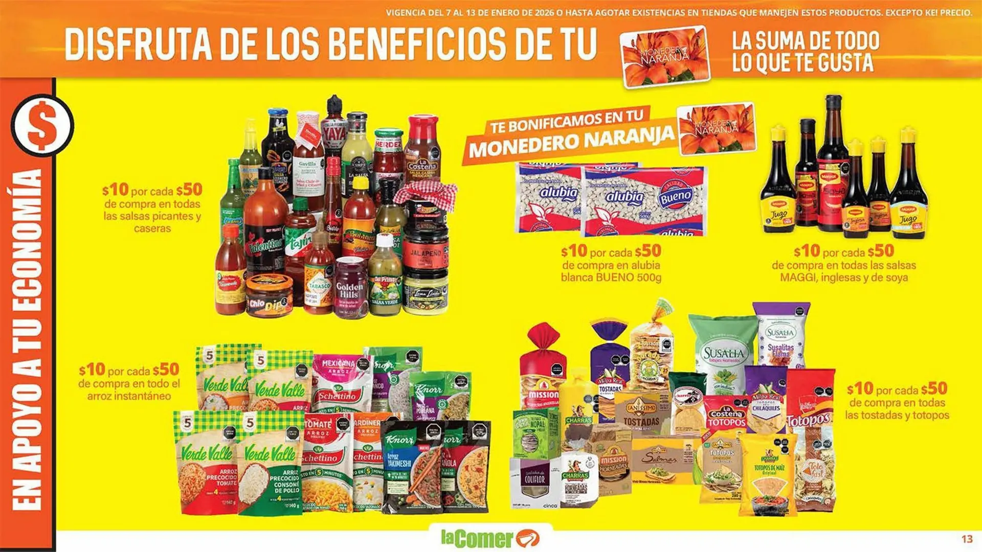Catálogo de Folleto La Comer 7 de enero al 13 de enero 2026 - Pagina 13