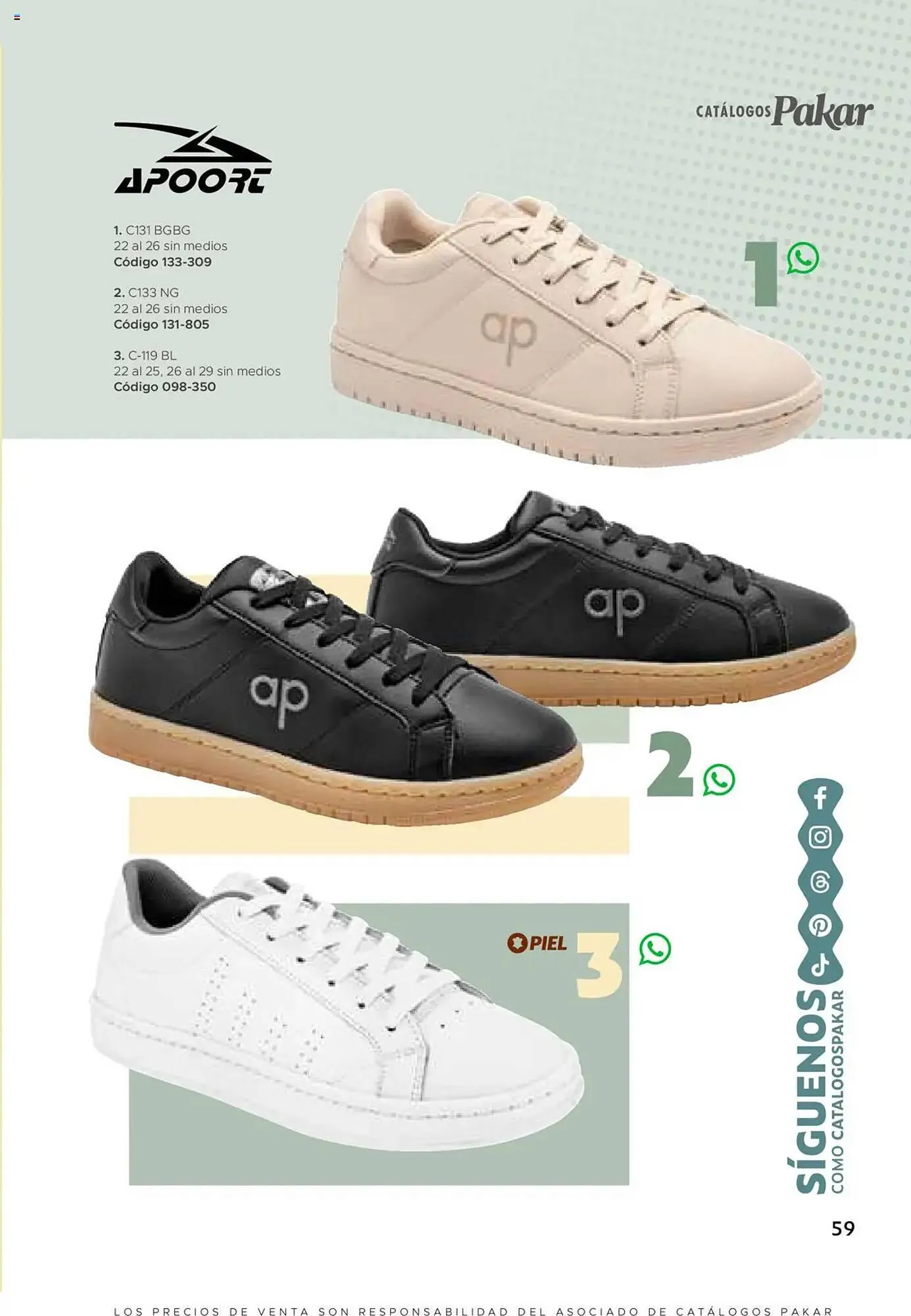 Catálogo de Catálogo SC Pakar 24 de julio al 1 de enero 2026 - Pagina 59