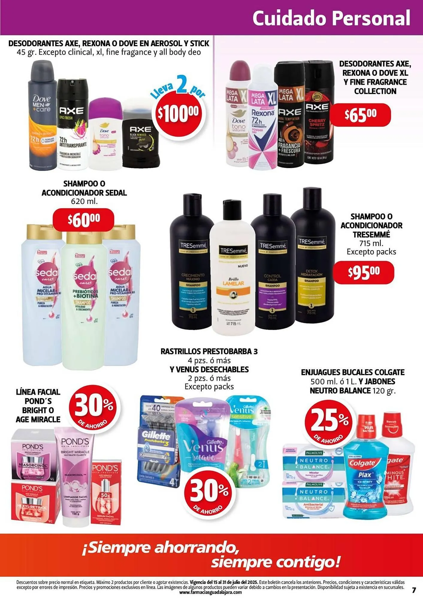 Catálogo de Catálogo Farmacias Guadalajara 15 de julio al 31 de julio 2025 - Pagina 7