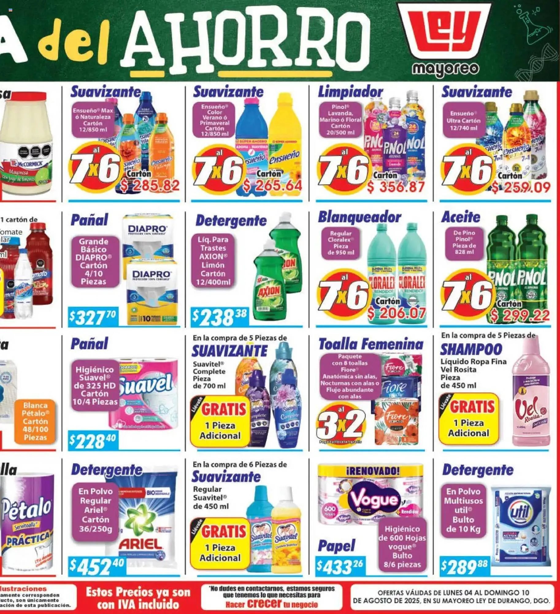 Catálogo de Catálogo Casa Ley 4 de agosto al 11 de agosto 2025 - Pagina 6