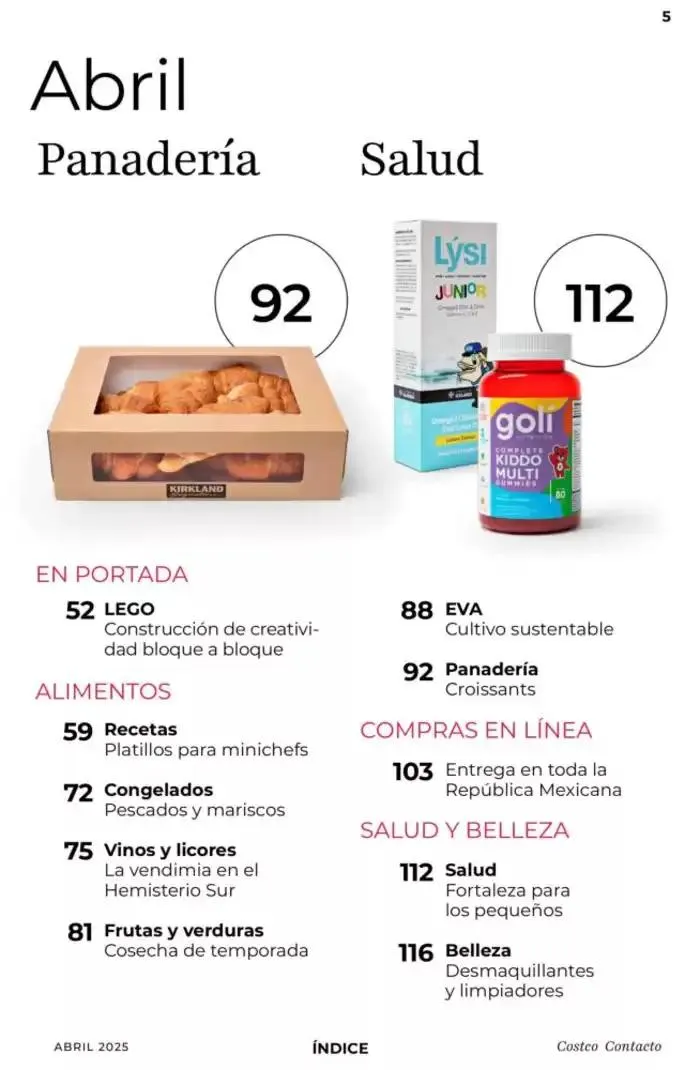 Catálogo de Catálogo Costco 1 de abril al 30 de abril 2025 - Pagina 5