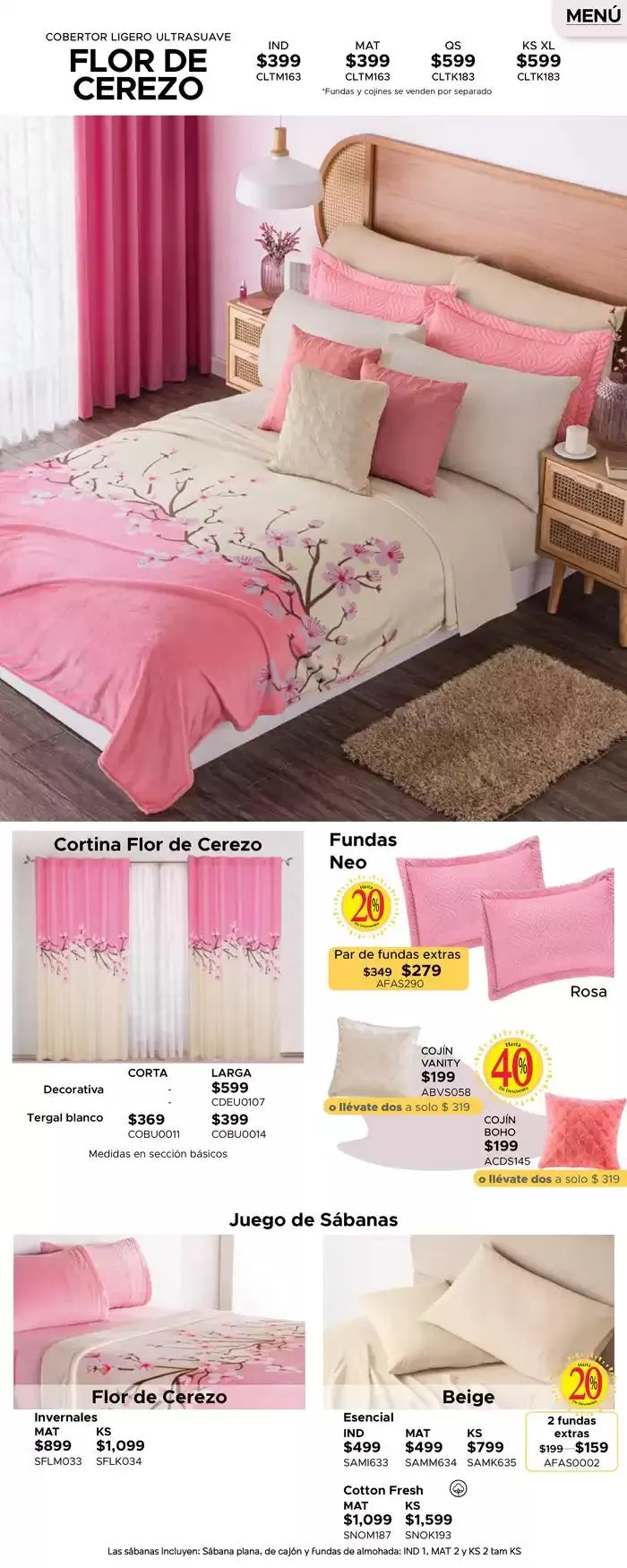 Catálogo de Ofertas Colchas Concord 4 de marzo al 31 de marzo 2025 - Pagina 417