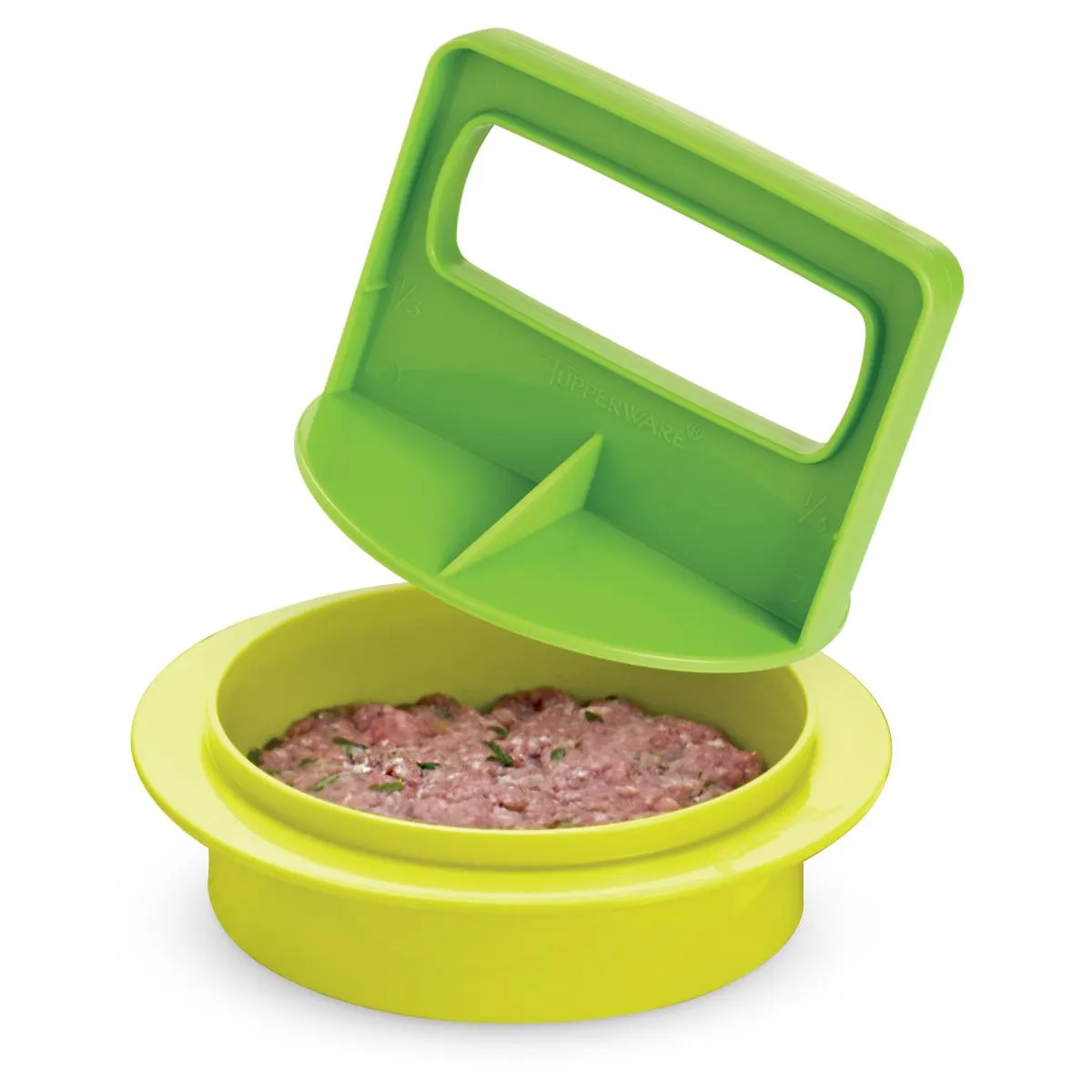 Molde para hamburguesa Tupperware