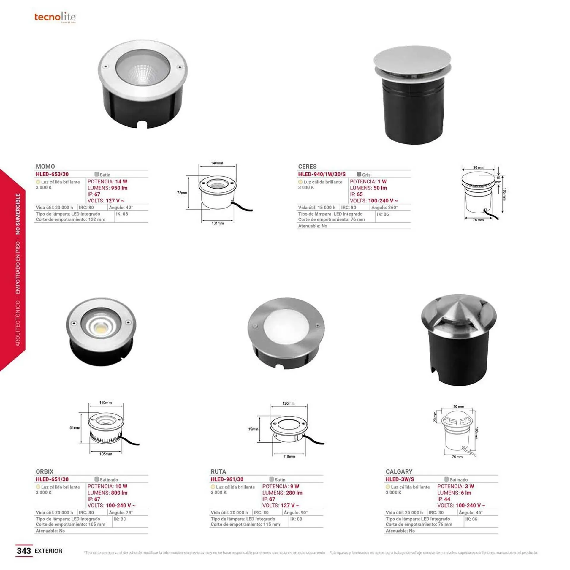 Catálogo de Catálogo Tecnolite 27 de junio al 31 de diciembre 2025 - Pagina 101
