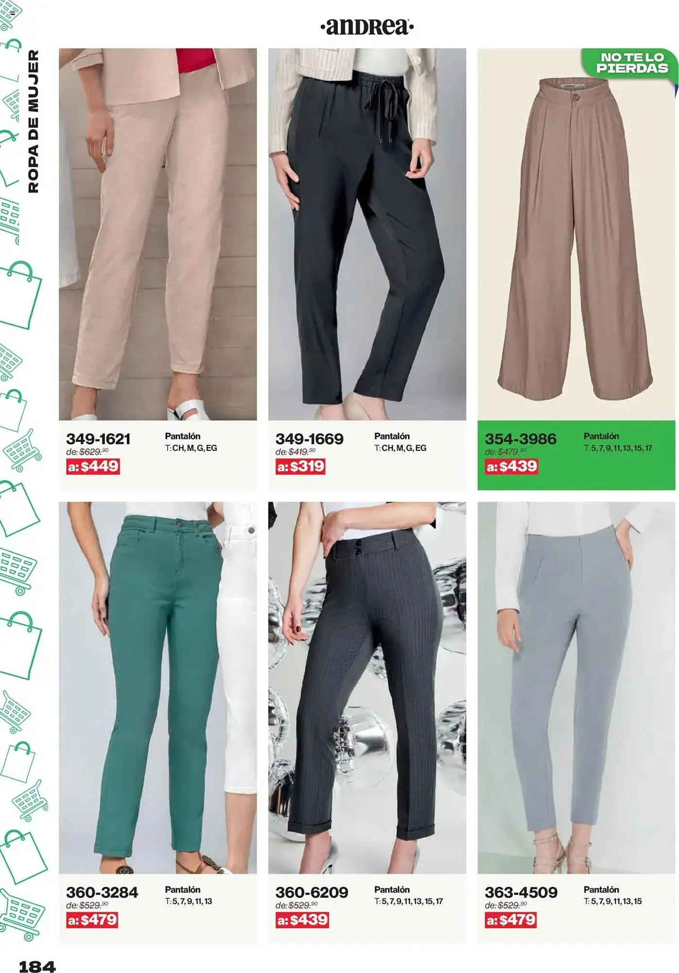 Catálogo de Catálogo Andrea 10 de agosto al 2 de noviembre 2025 - Pagina 184