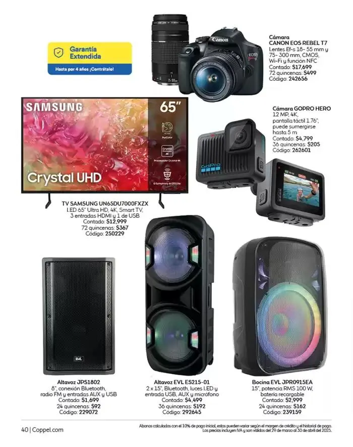 Catálogo de REVISTA MARZO REVISTA VACACIONES SEMANA SANTA 1 de abril al 30 de abril 2025 - Pagina 40