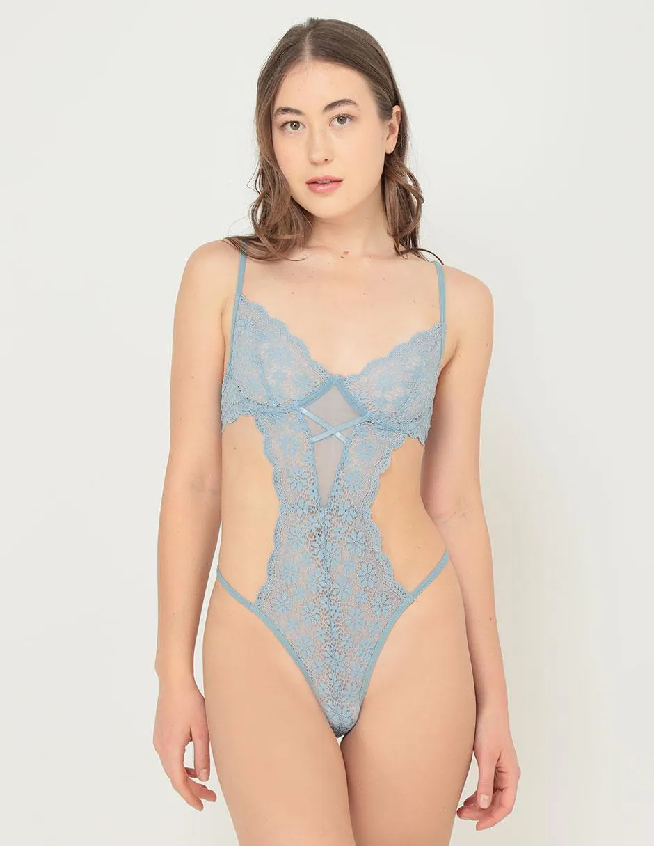 Body Bonne Vivante cuello con escote para mujer