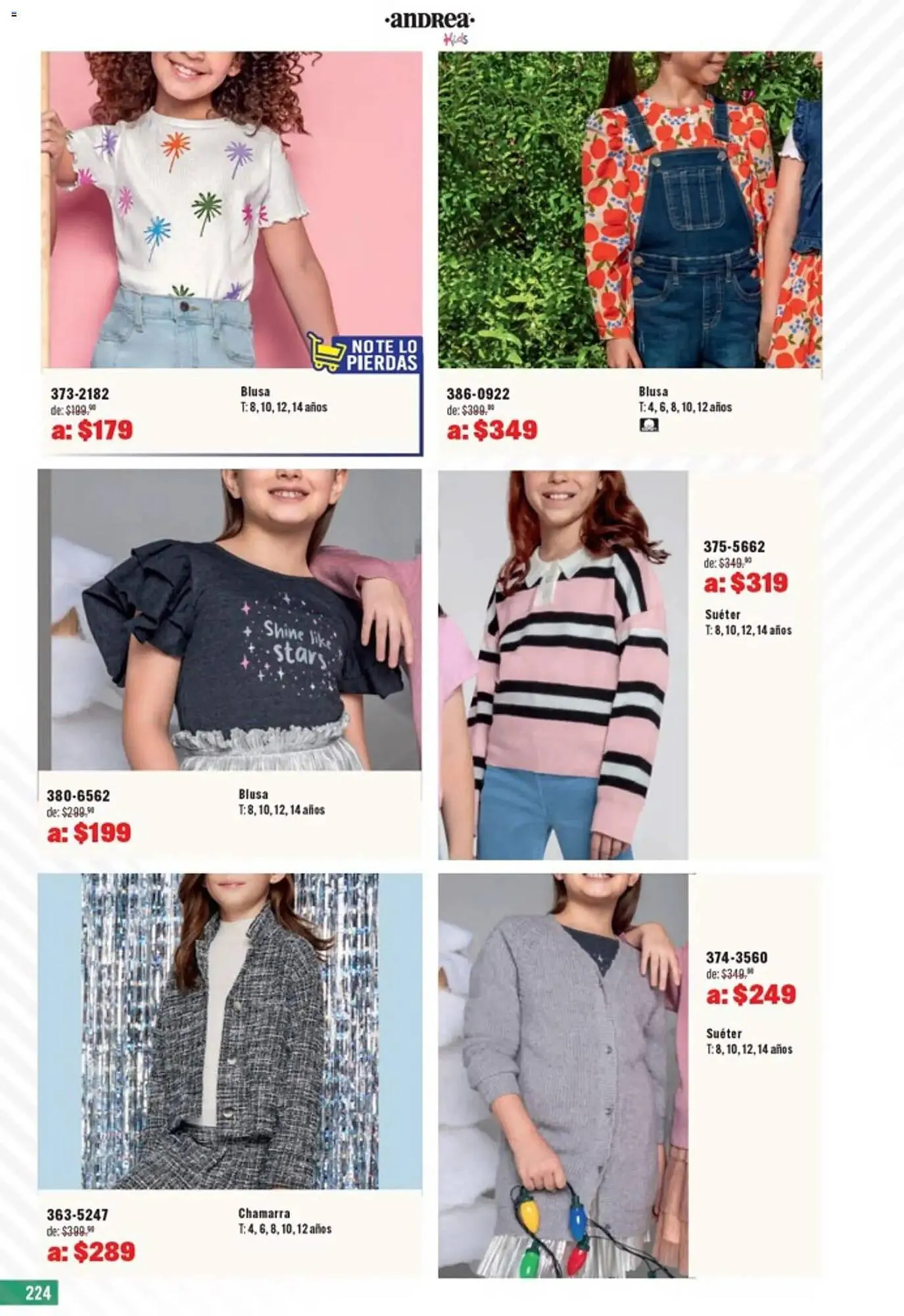 Catálogo de Catálogo Andrea 5 de abril al 2 de mayo 2026 - Pagina 224