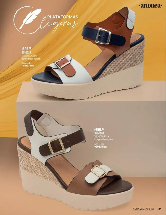 Catálogo de ANDREA - CALZADO DAMA 26 de agosto al 25 de enero 2025 - Pagina 50