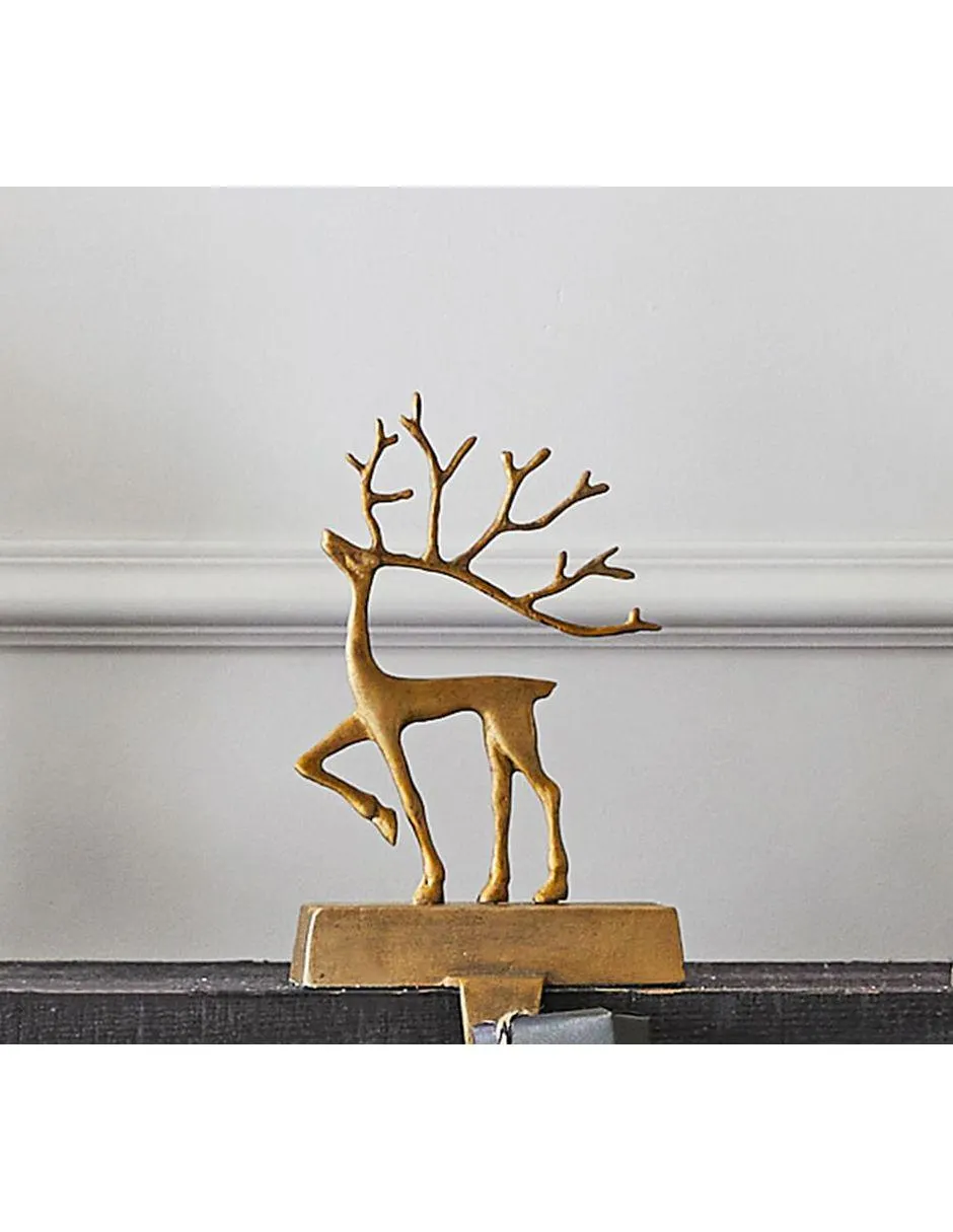 Reno decorativo Merry Reindeer de aluminio