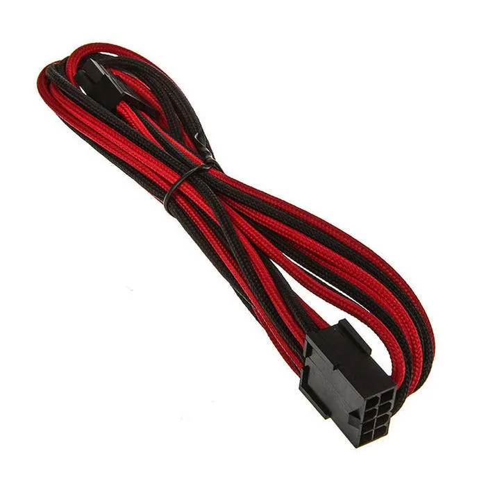 Cable Extensor AEROCOOL ZAP PCIE 6pin 45cm Rojo/ Negro