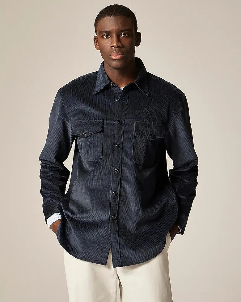 CPO workshirt in corduroy