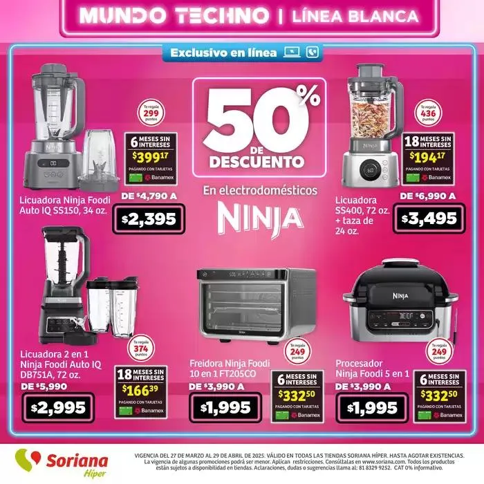 Catálogo de Mundo Techno Híper Nacional 27 de marzo al 29 de abril 2025 - Pagina 30