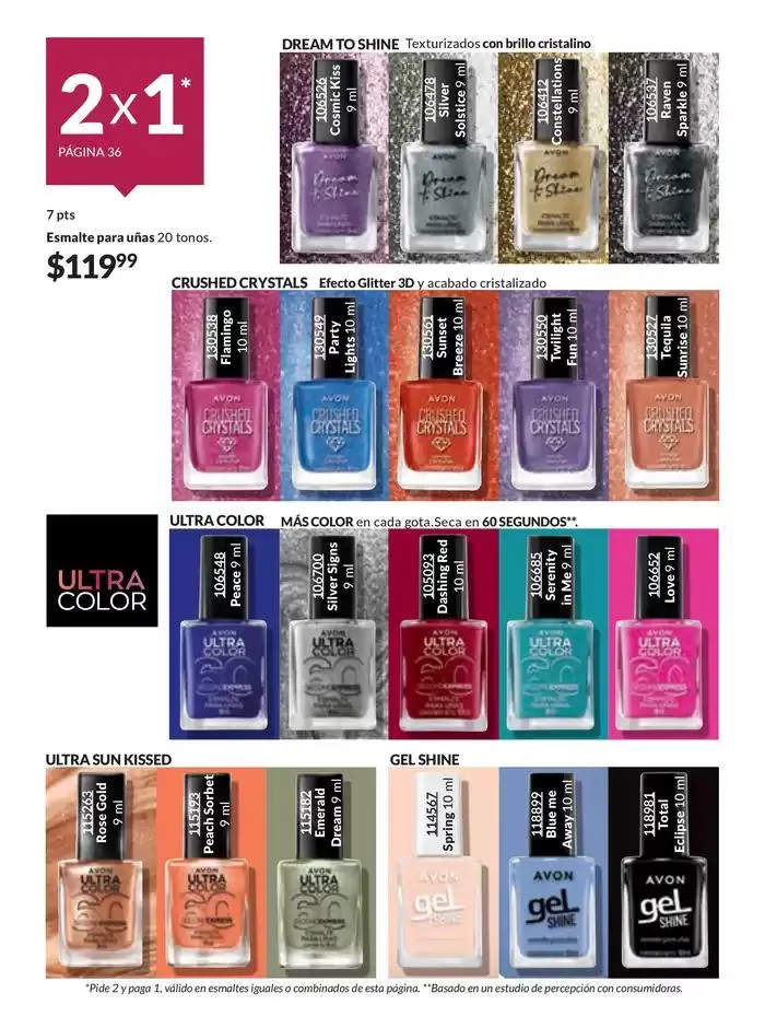 Catálogo de Avon COSMÉTICOS C7 17 de marzo al 7 de julio 2025 - Pagina 38