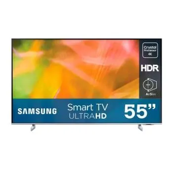Pantalla Samsung AU8200 Series 55 Pulgadas Smart TV Crystal UHD 4K