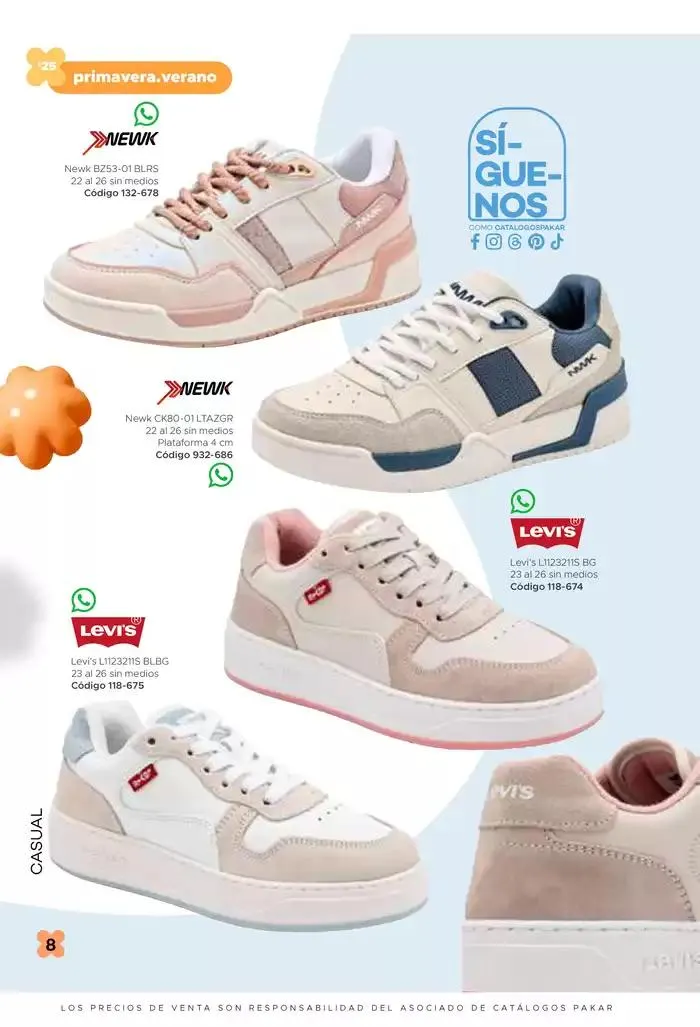 Catálogo de Pakar Casual 31 de enero al 31 de agosto 2025 - Pagina 8