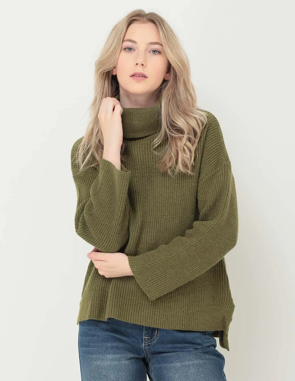 Suéter MAP cuello tortuga para mujer