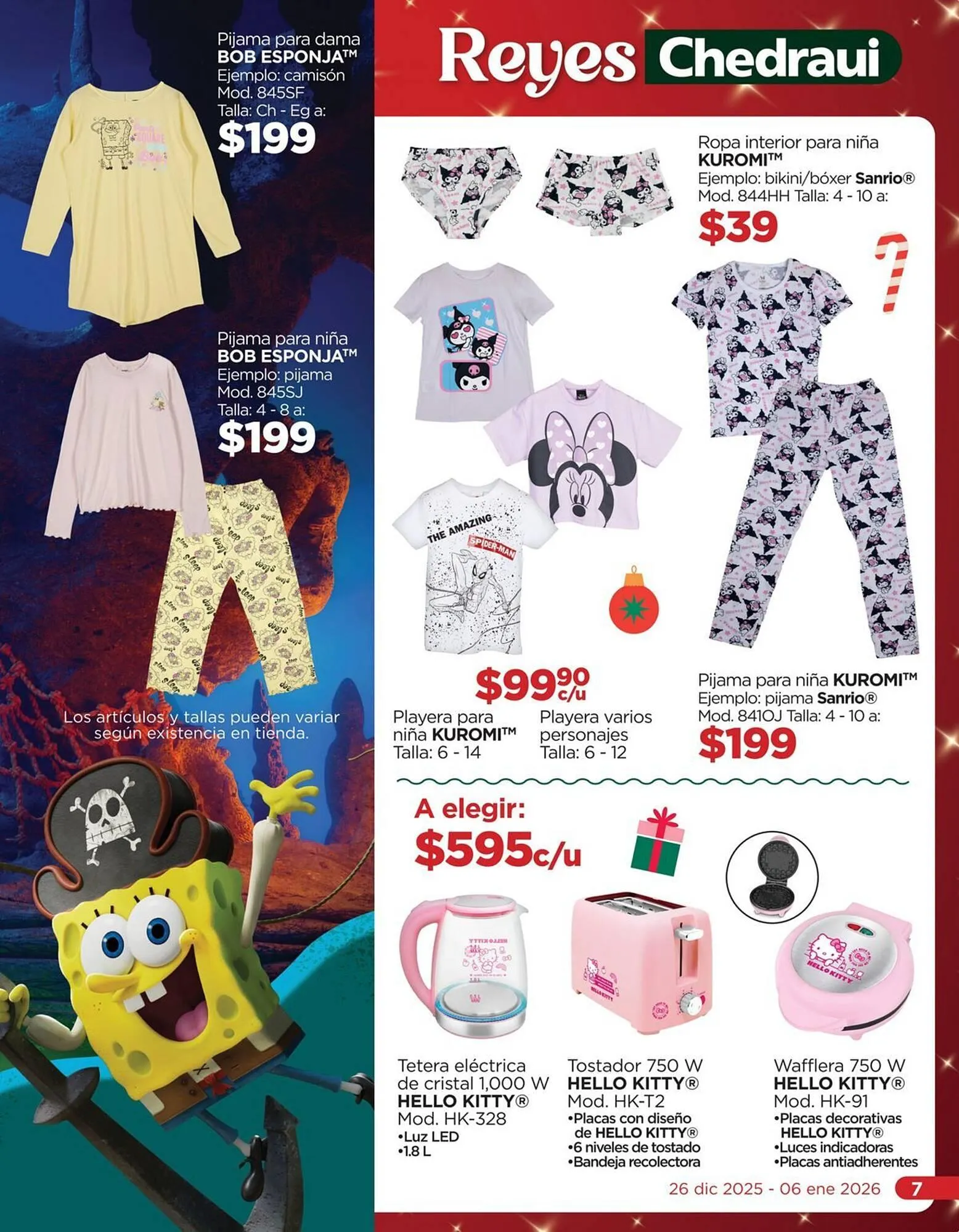 Catálogo de Folleto Chedraui 26 de diciembre al 6 de enero 2026 - Pagina 7