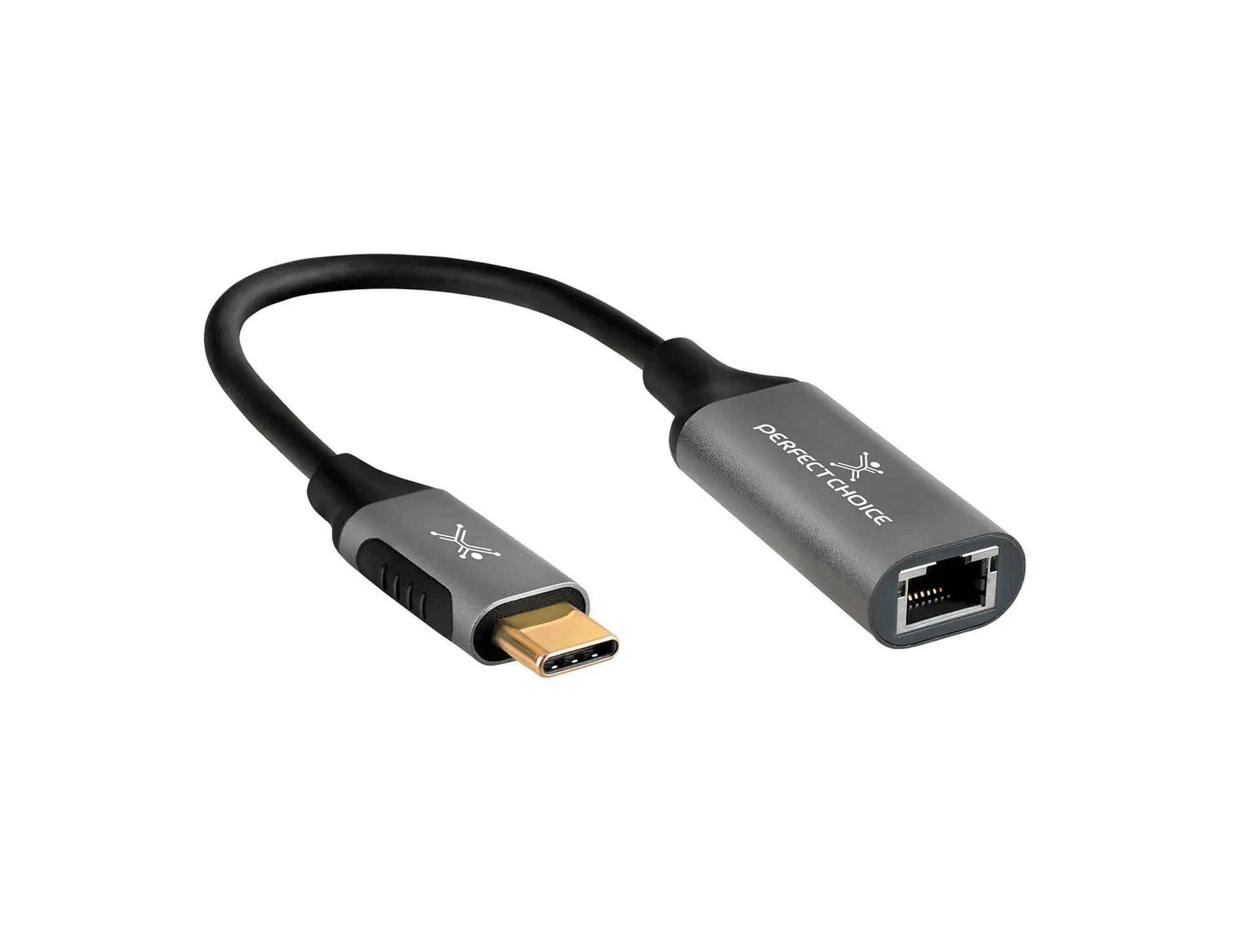 Adaptador Perfect Choice USB-C A Ethernet RJ45 PC-101277