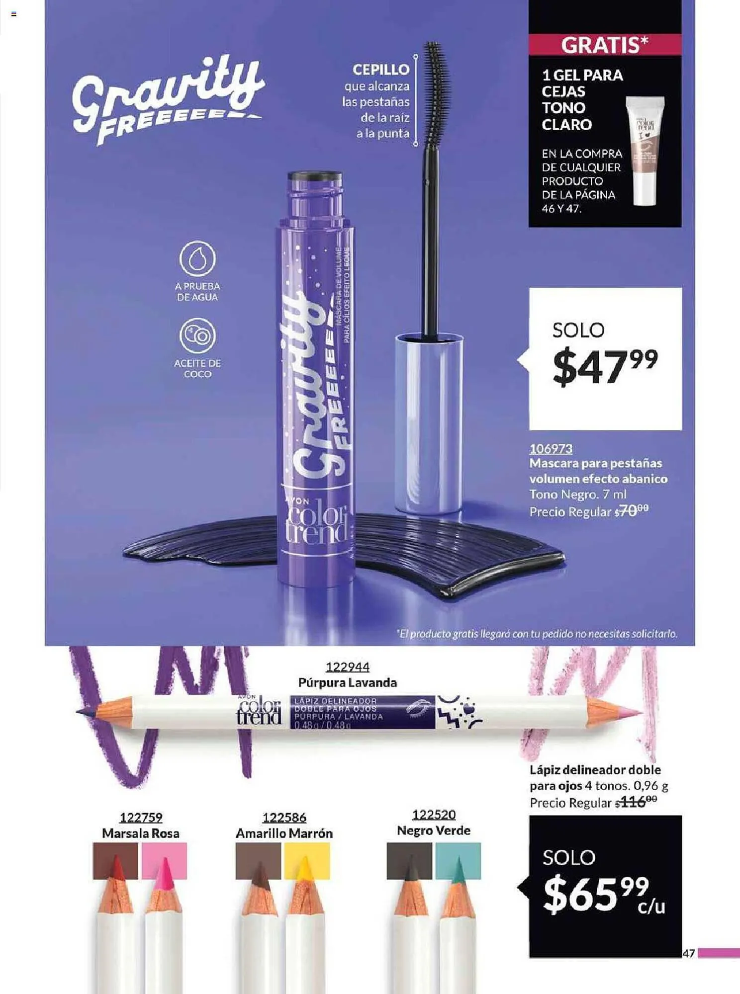 Catálogo de Catálogo Avon 24 de febrero al 4 de abril 2024 - Pagina 47